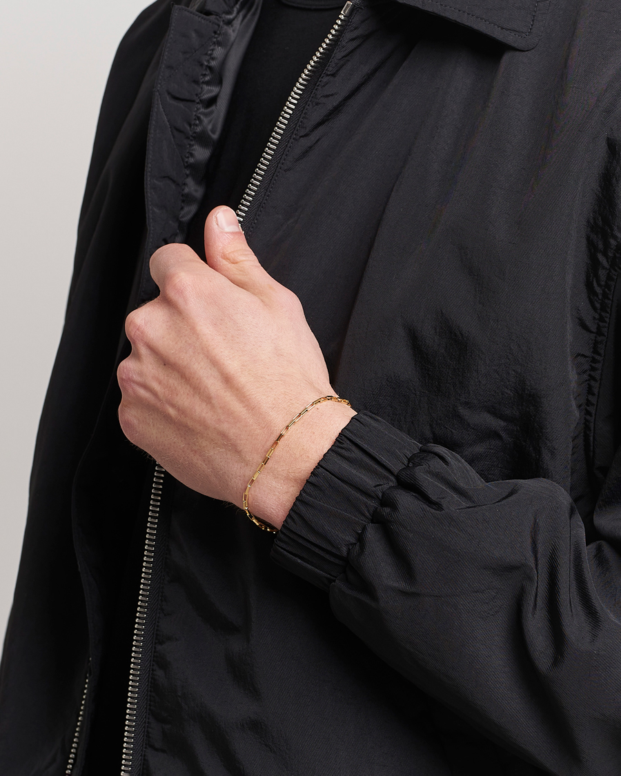 Hombres | Tom Wood Billie Bracelet Gold | Tom Wood | Billie Bracelet Gold