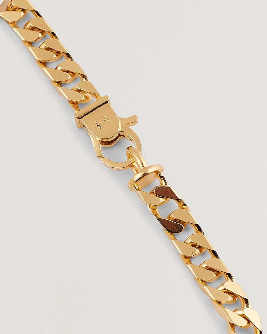 Hombres | Tom Wood Frankie Bracelet Gold | Tom Wood | Frankie Bracelet Gold
