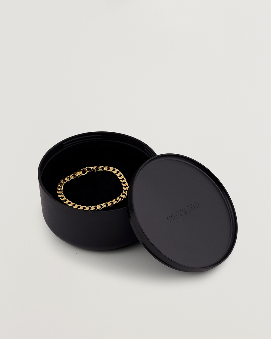 Hombres | Tom Wood Frankie Bracelet Gold | Tom Wood | Frankie Bracelet Gold