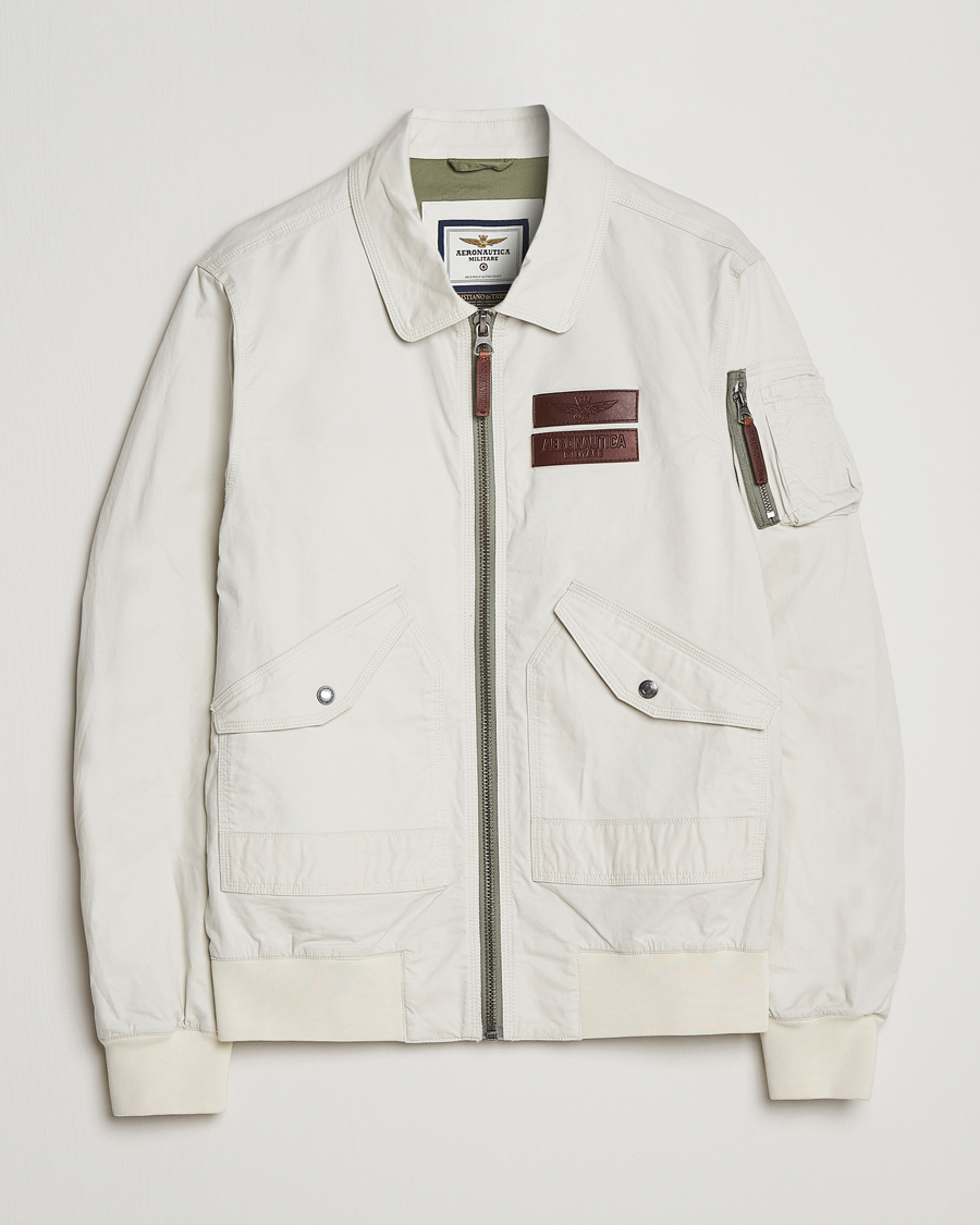 Hombres | Abrigos y chaquetas | Aeronautica Militare | Pilot Bomber Jacket Ice