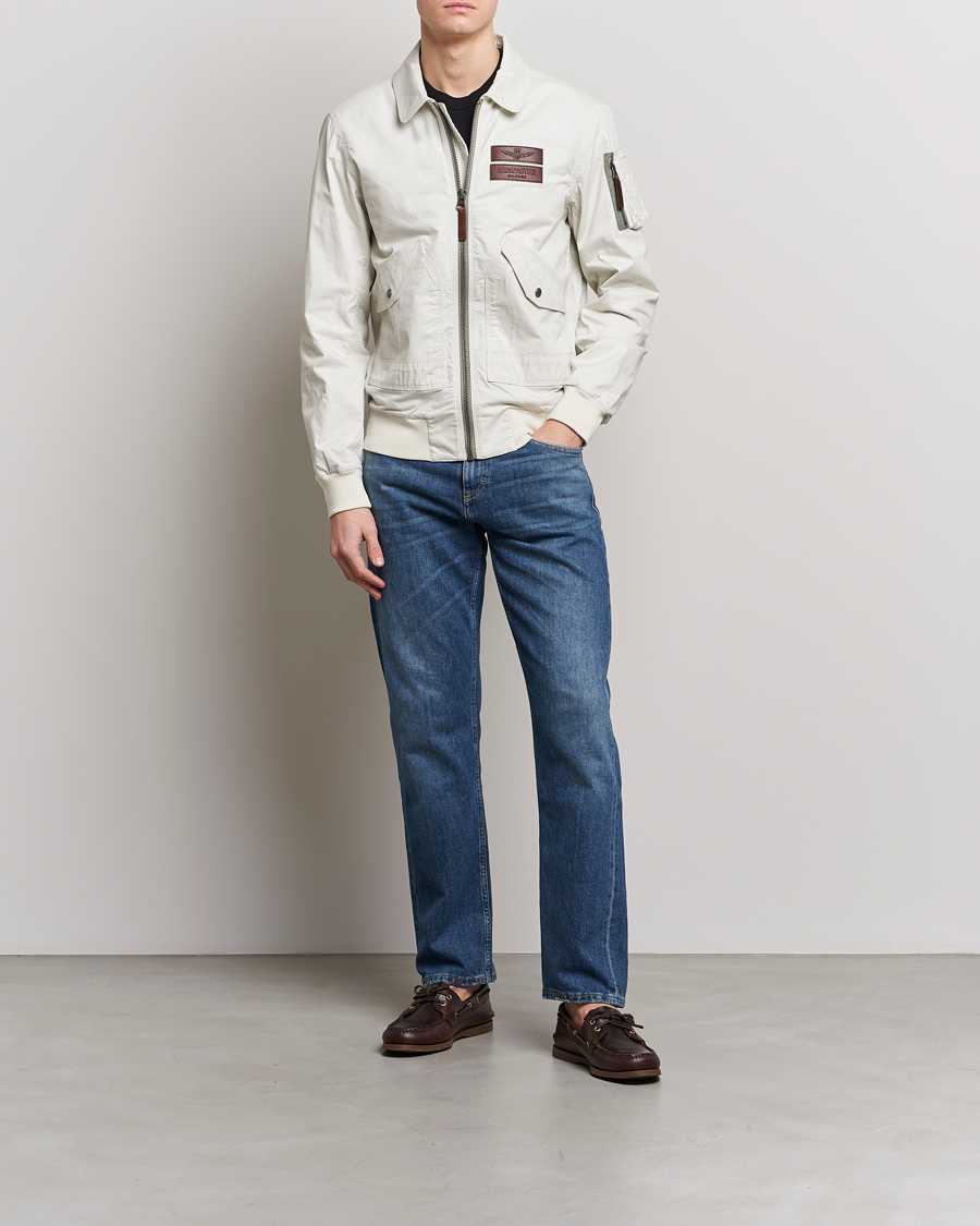 Hombres | Abrigos y chaquetas | Aeronautica Militare | Pilot Bomber Jacket Ice