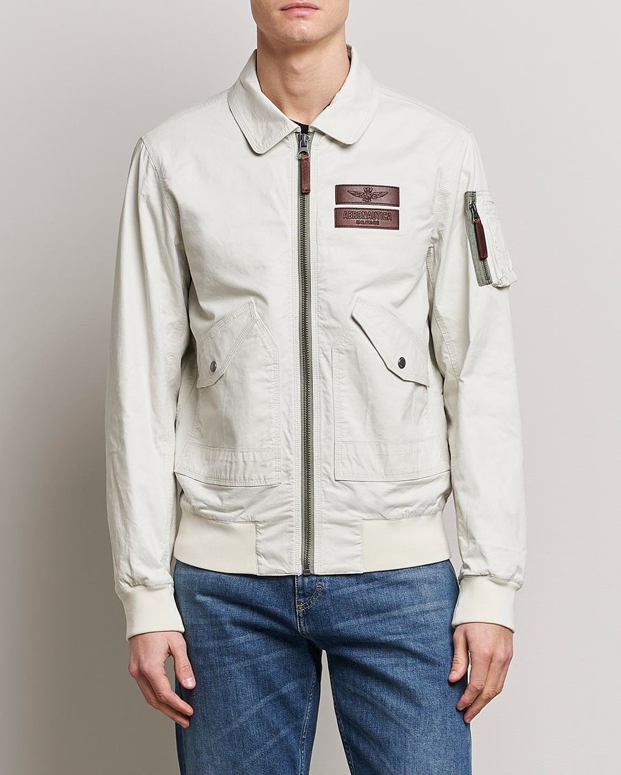 Hombres | Abrigos y chaquetas | Aeronautica Militare | Pilot Bomber Jacket Ice