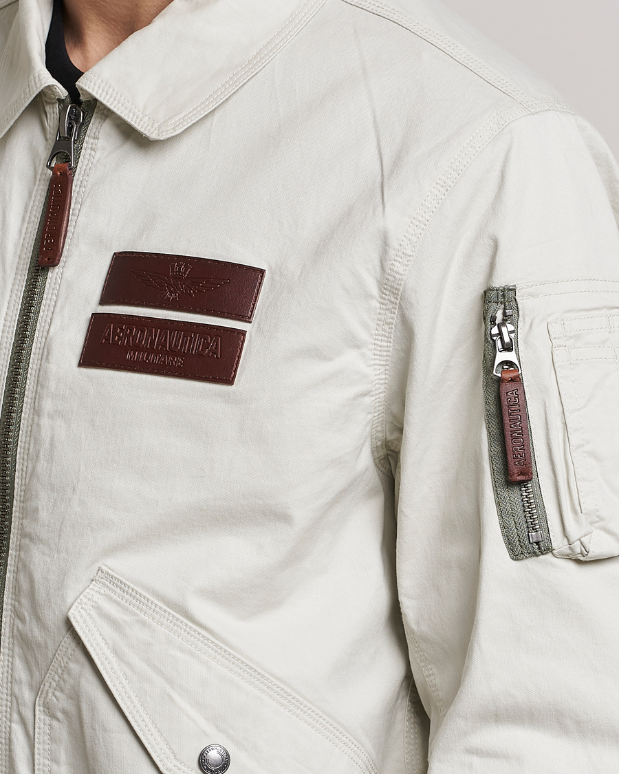 Hombres | Abrigos y chaquetas | Aeronautica Militare | Pilot Bomber Jacket Ice