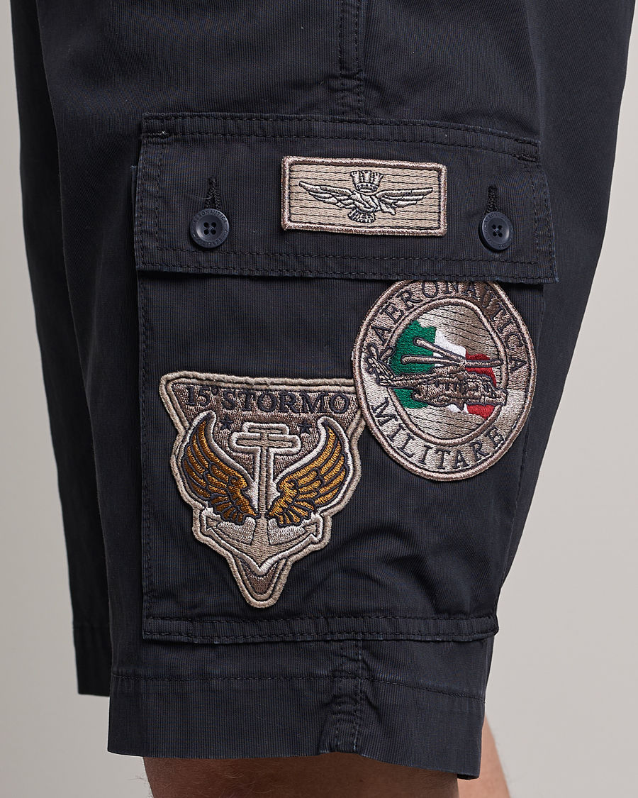 Hombres | Pantalones cortos | Aeronautica Militare | Bermuda Tasconato Shorts Navy