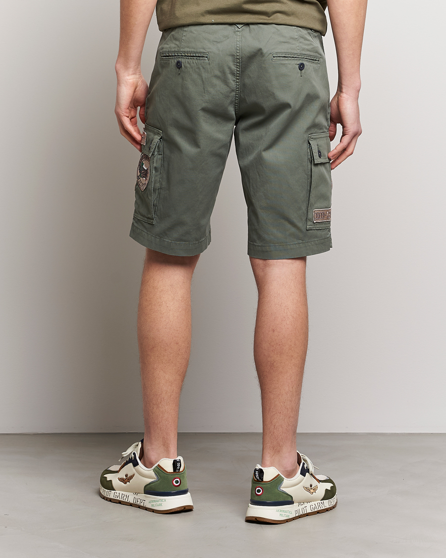 Hombres | Pantalones cortos | Aeronautica Militare | Bermuda Tasconato Shorts Green