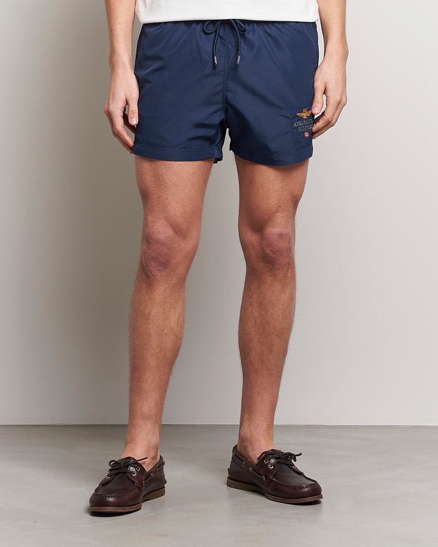Hombres | Bañadores | Aeronautica Militare | Costume Swim Shorts Navy