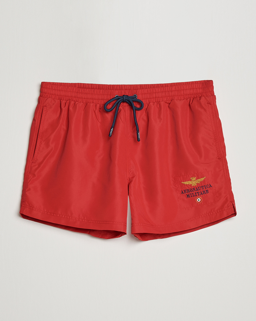 Hombres | Bañadores | Aeronautica Militare | Costume Swim Shorts Red
