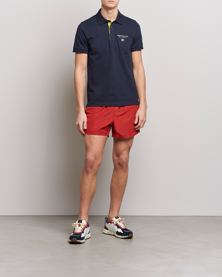 Hombres | Bañadores | Aeronautica Militare | Costume Swim Shorts Red