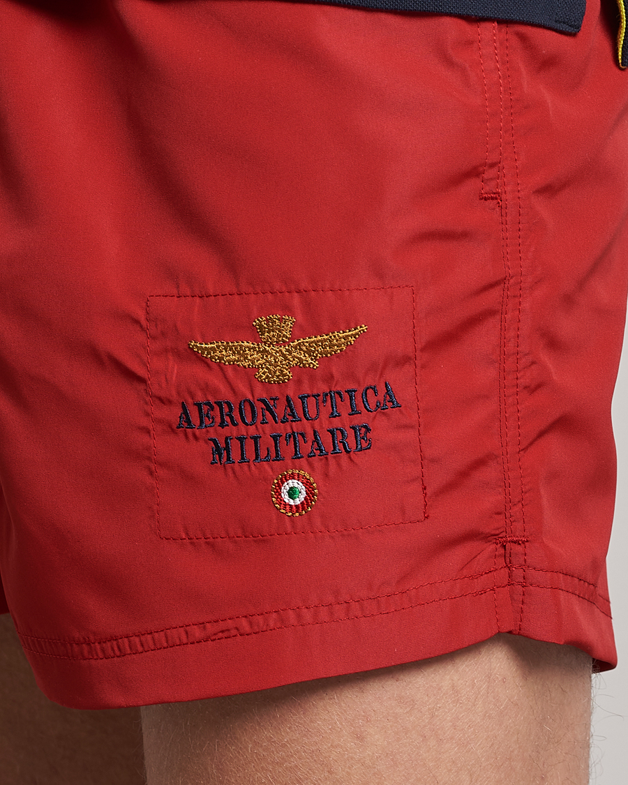 Hombres | Bañadores | Aeronautica Militare | Costume Swim Shorts Red