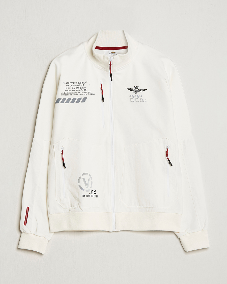 Hombres | Jerséis y prendas de punto | Aeronautica Militare | Felpa Zip Sweater Ice