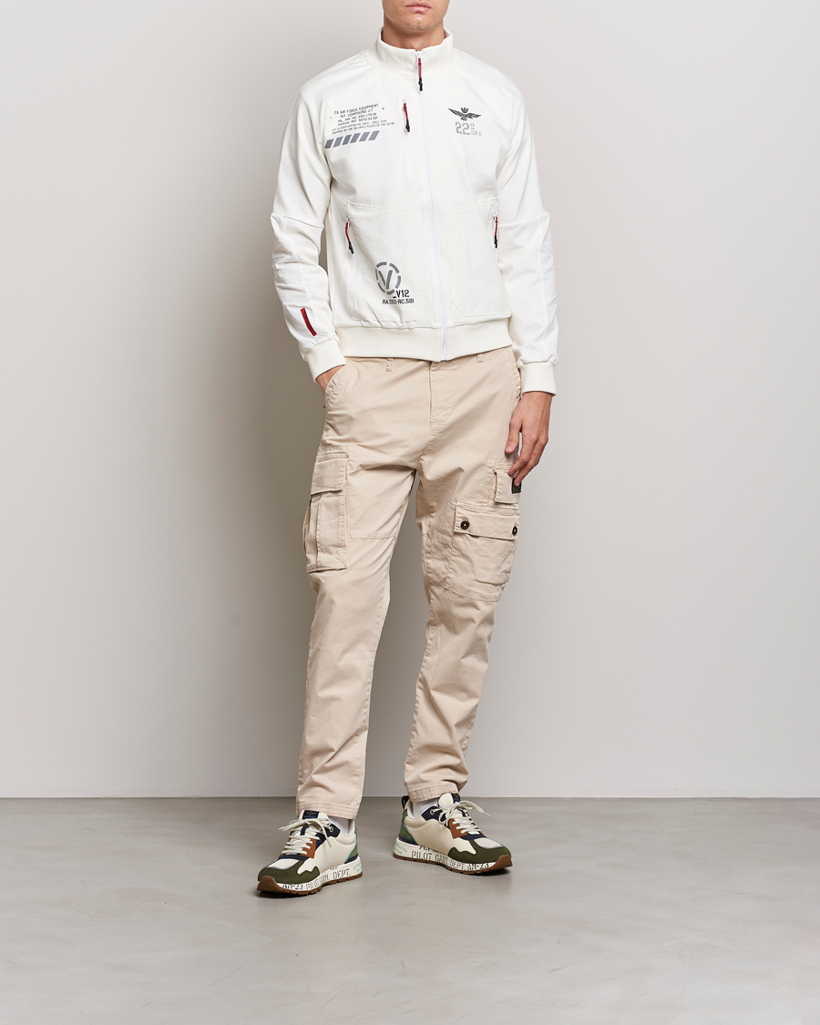 Hombres | Jerséis y prendas de punto | Aeronautica Militare | Felpa Zip Sweater Ice