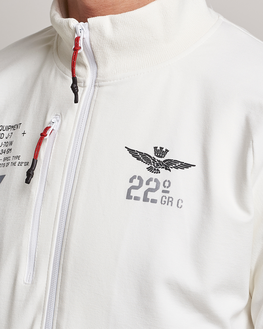Hombres | Jerséis y prendas de punto | Aeronautica Militare | Felpa Zip Sweater Ice