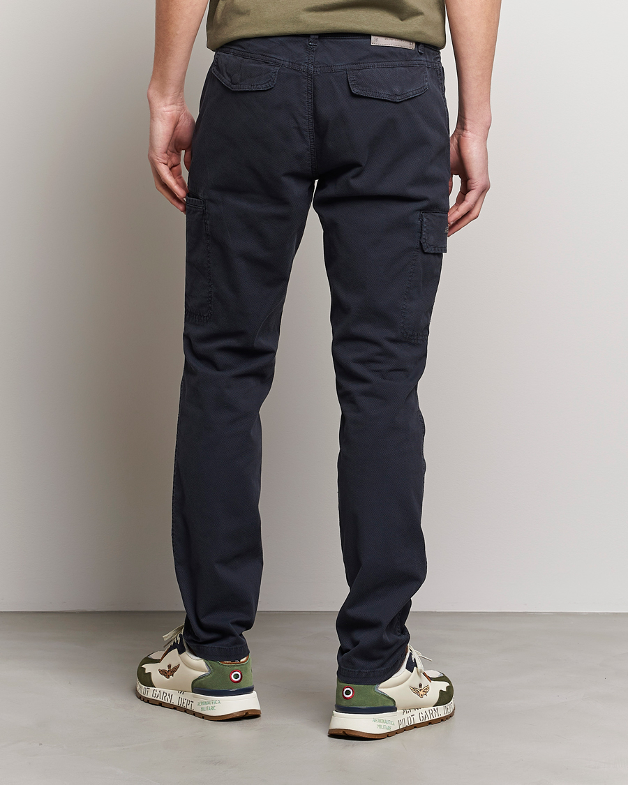 Hombres | Pantalones | Aeronautica Militare | Stretch Cotton Pocket Pants Navy