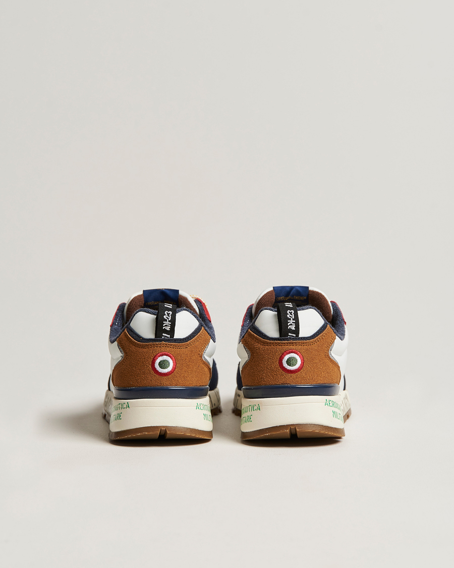 Hombres | Aeronautica Militare Running Sneakers Mustard | Aeronautica Militare | Running Sneakers Mustard