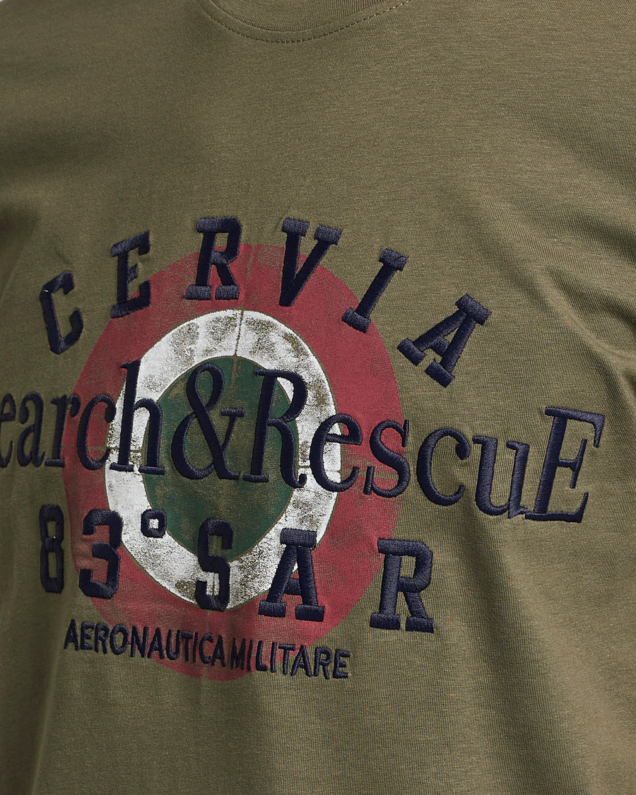 Hombres | Camisetas | Aeronautica Militare | Cotton T-Shirt Green
