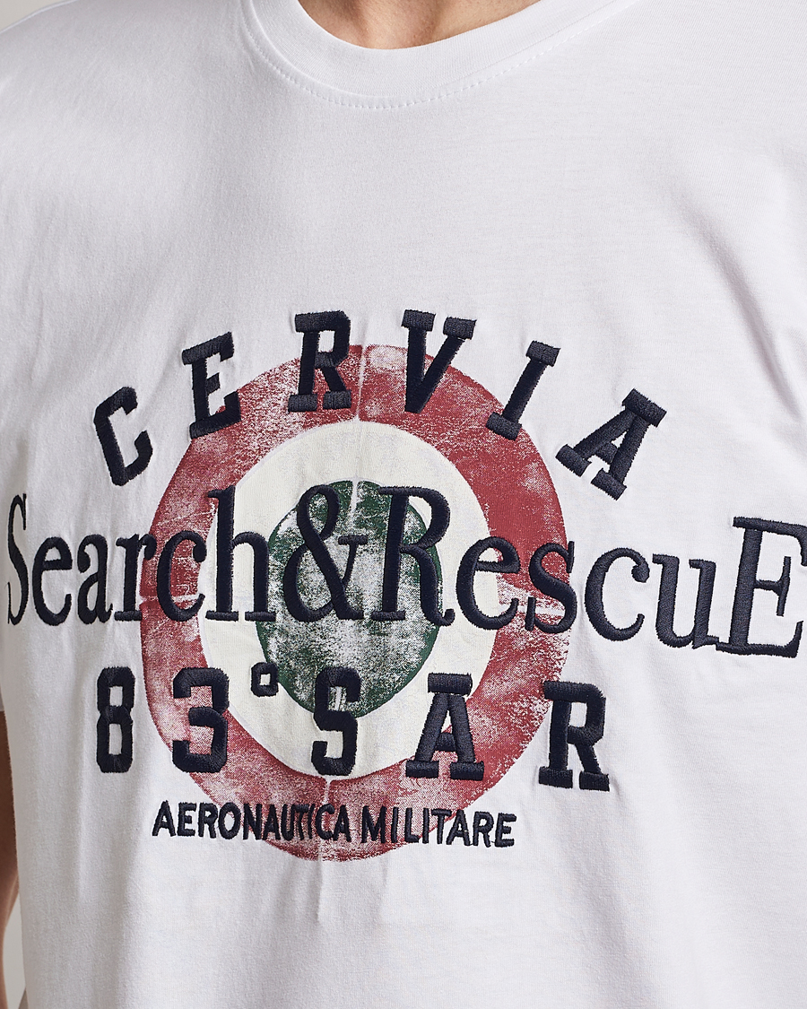 Hombres | Camisetas | Aeronautica Militare | Cotton T-Shirt Off White