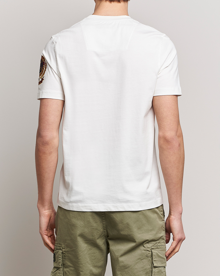 Hombres | Camisetas | Aeronautica Militare | Tape Cotton T-Shirt White Cream