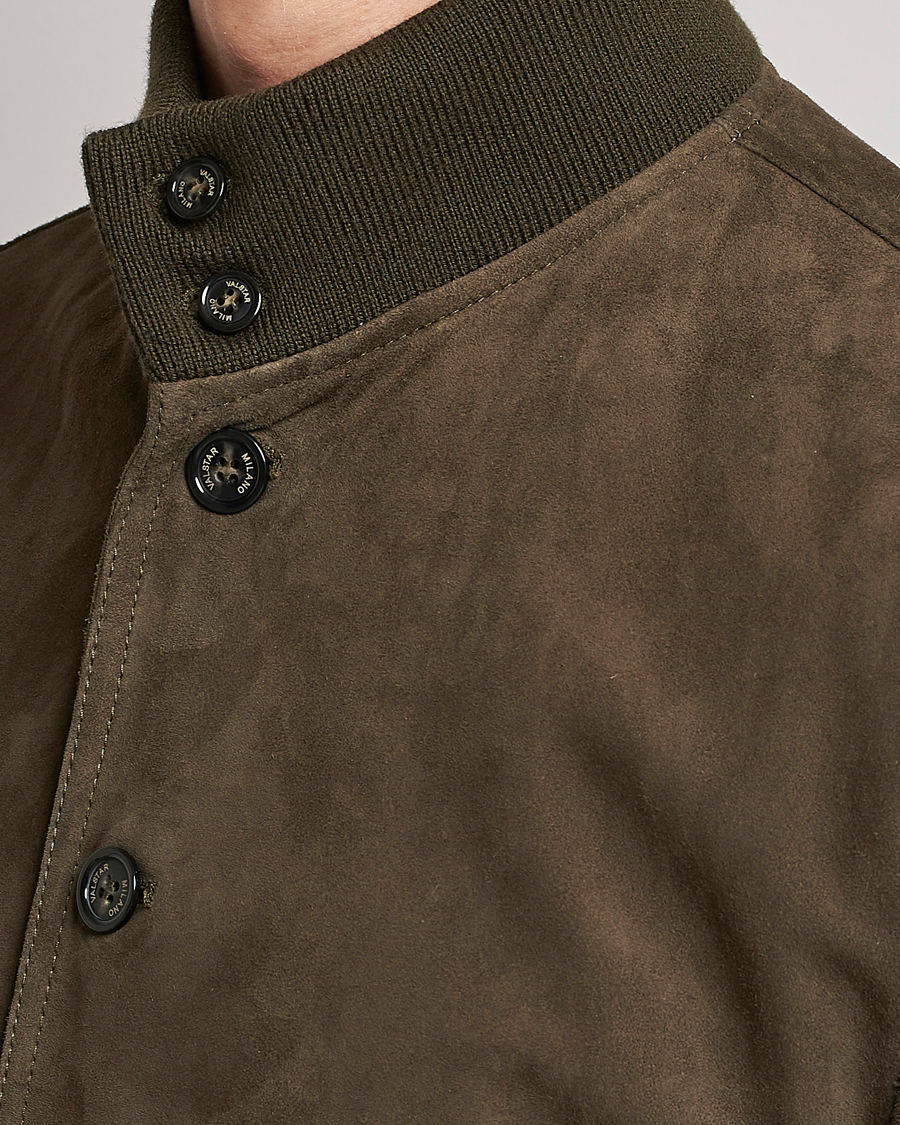 Hombres | Abrigos y chaquetas | Valstar | Valstarino Suede Jacket Muschio