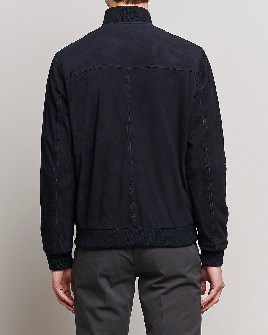 Hombres | Abrigos y chaquetas | Valstar | Valstarino Suede Jacket Navy