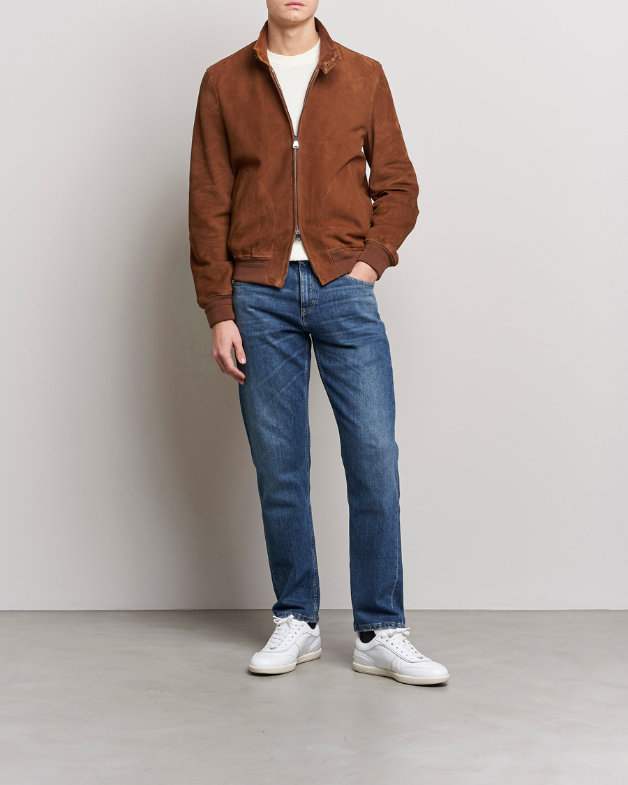 Hombres | Abrigos y chaquetas | Valstar | Suede Zip Blouson Sandal