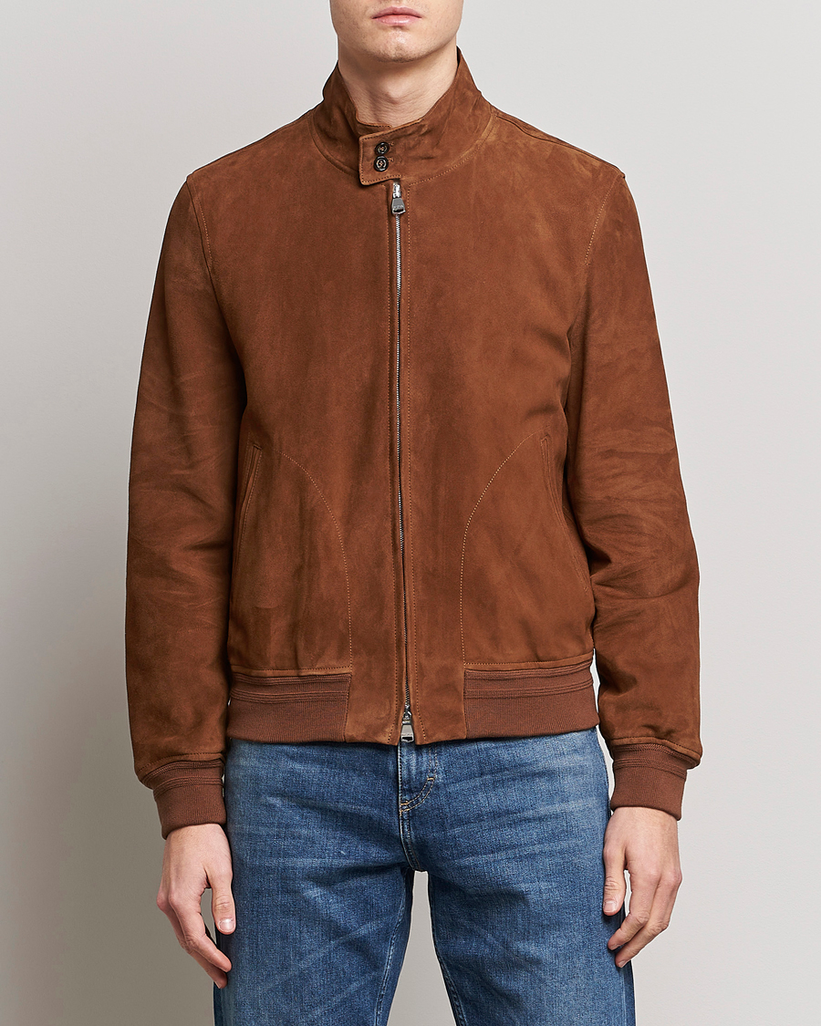 Hombres | Abrigos y chaquetas | Valstar | Suede Zip Blouson Sandal