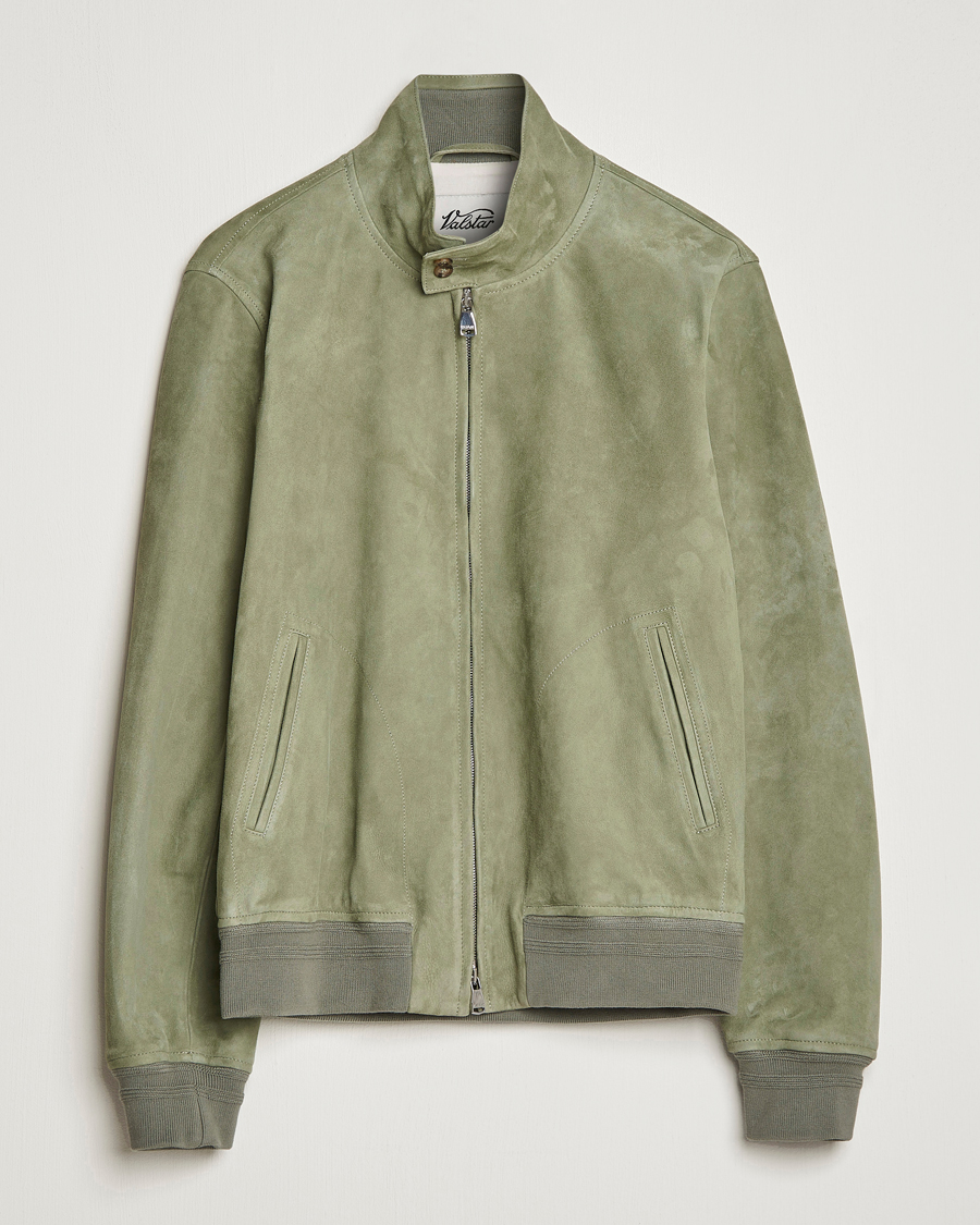 Hombres | Abrigos y chaquetas | Valstar | Suede Zip Blouson Cardo