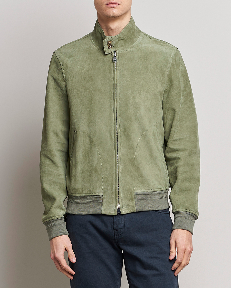 Hombres | Abrigos y chaquetas | Valstar | Suede Zip Blouson Cardo