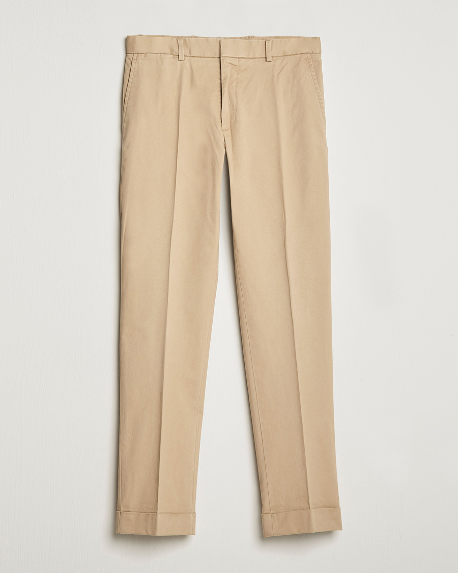 Hombres | Pantalones | Polo Ralph Lauren | Cotton Stretch Trousers Monument Tan