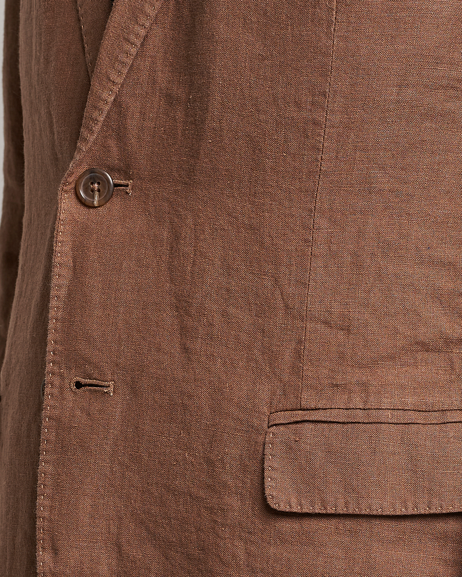 Hombres | Blazers | Polo Ralph Lauren | Linen Sportcoat Luggage Brown