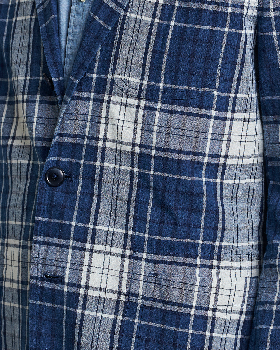 Hombres | Blazers | Polo Ralph Lauren | Madras Indigo Checked Sportcoat Blue Multi