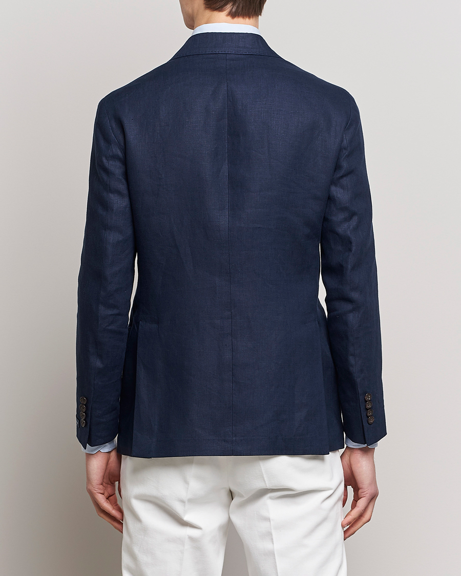 Hombres | Blazers | Polo Ralph Lauren | Linen Double Breasted Sportcoat Dark Navy