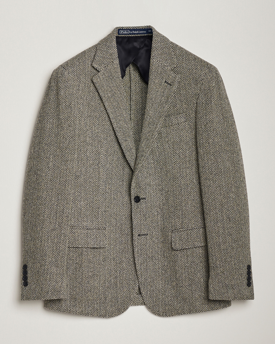 Hombres | Blazers | Polo Ralph Lauren | Herringbone Sportcoat Black/Cream