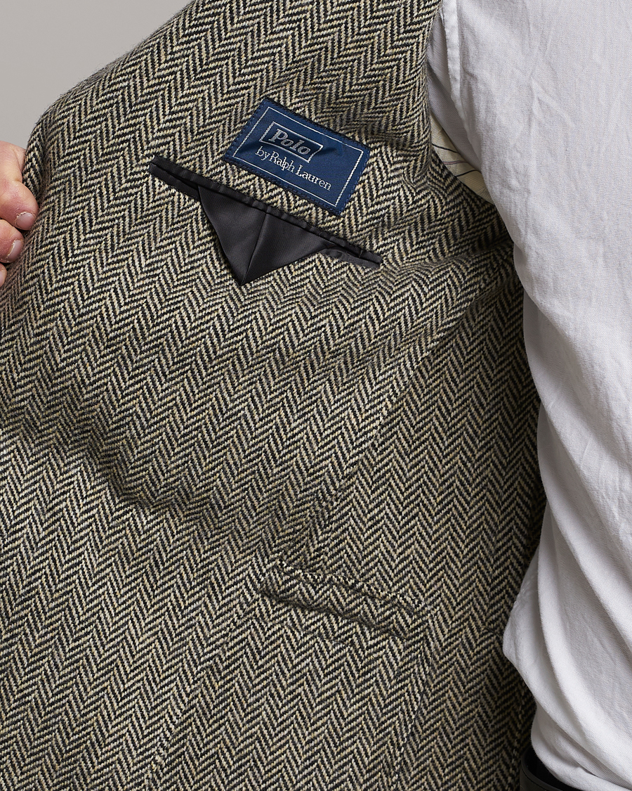 Hombres | Blazers | Polo Ralph Lauren | Herringbone Sportcoat Black/Cream