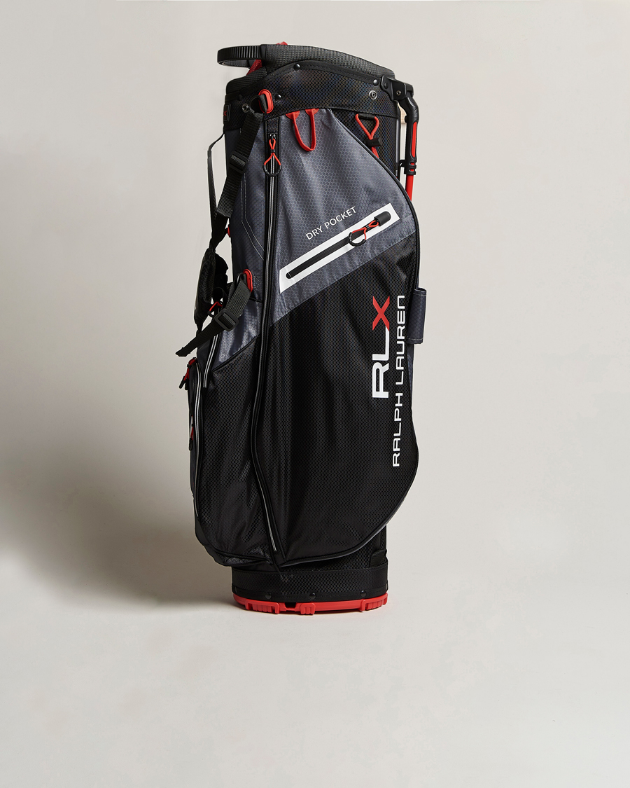 Hombres | RLX Ralph Lauren Stand Golf Bag Grey/Black | RLX Ralph Lauren | Stand Golf Bag Grey/Black