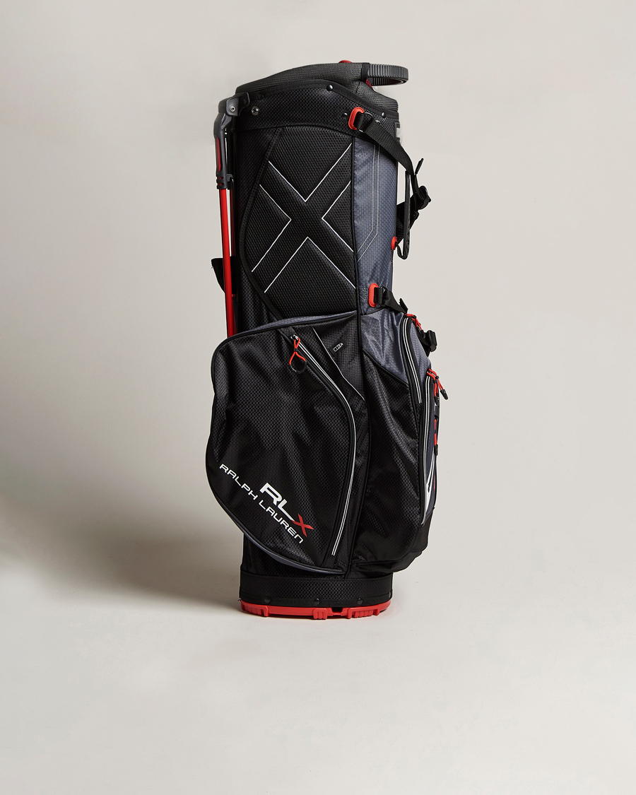 Hombres | RLX Ralph Lauren Stand Golf Bag Grey/Black | RLX Ralph Lauren | Stand Golf Bag Grey/Black