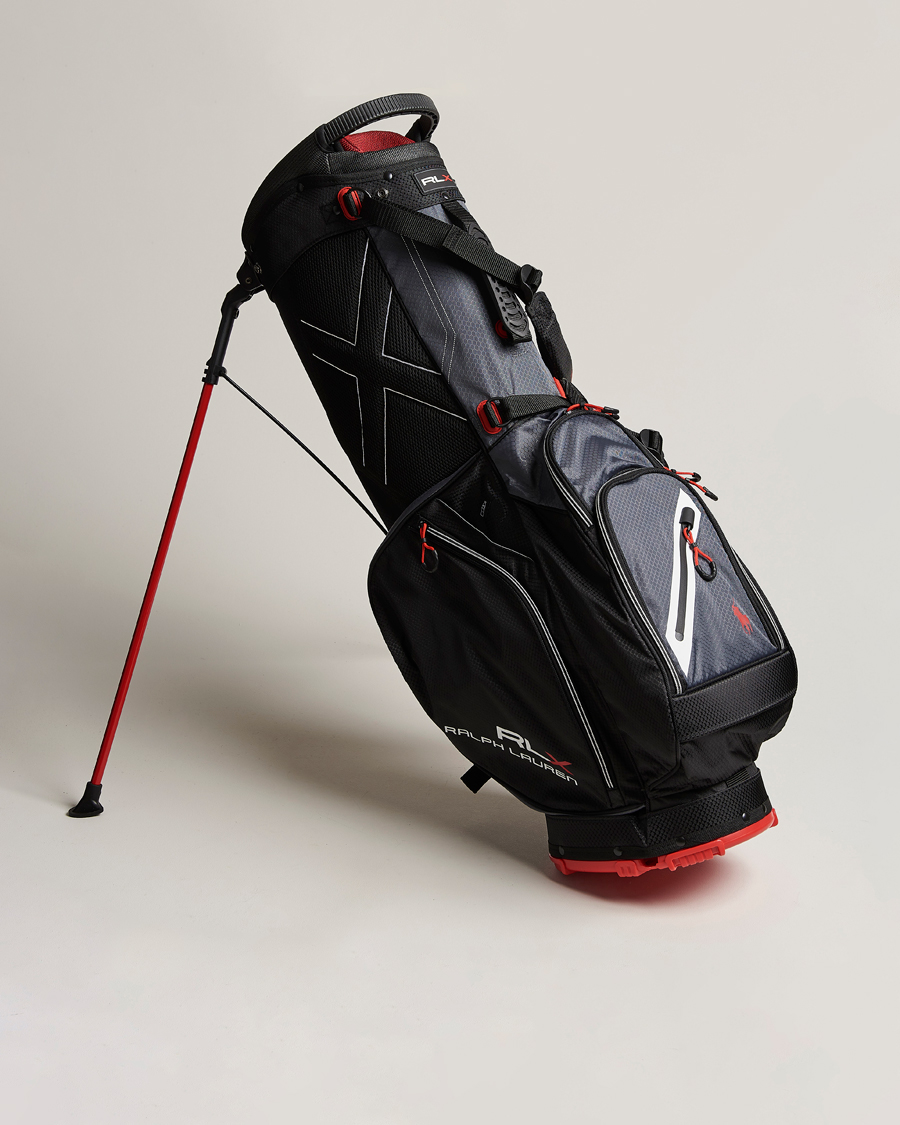 Hombres | RLX Ralph Lauren Stand Golf Bag Grey/Black | RLX Ralph Lauren | Stand Golf Bag Grey/Black