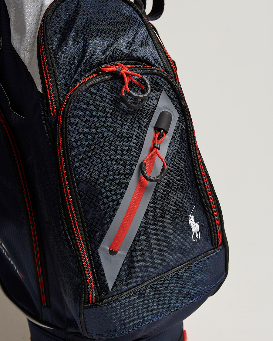 Hombres | RLX Ralph Lauren Stand Golf Bag White/Navy | RLX Ralph Lauren | Stand Golf Bag White/Navy