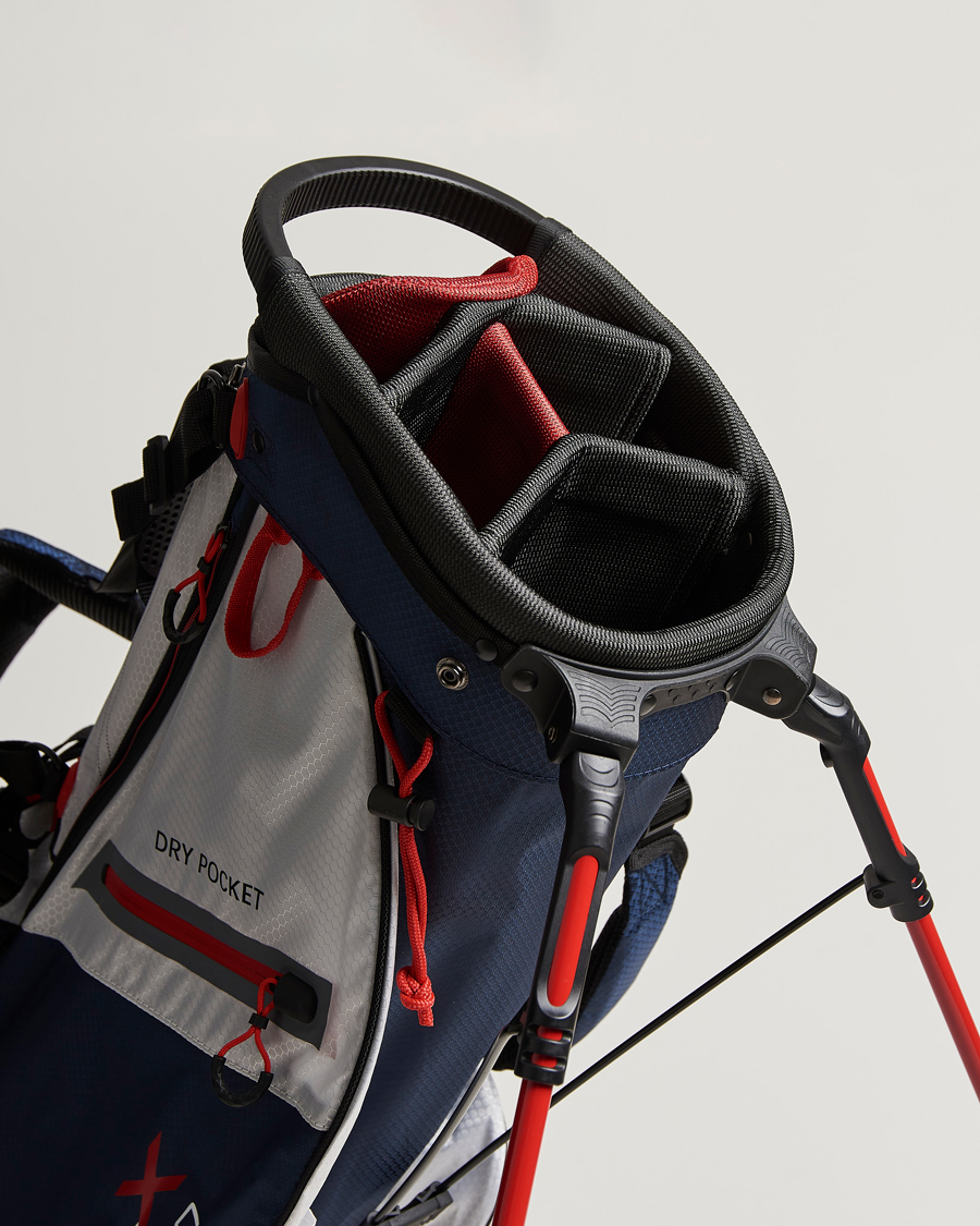 Hombres | RLX Ralph Lauren Stand Golf Bag White/Navy | RLX Ralph Lauren | Stand Golf Bag White/Navy