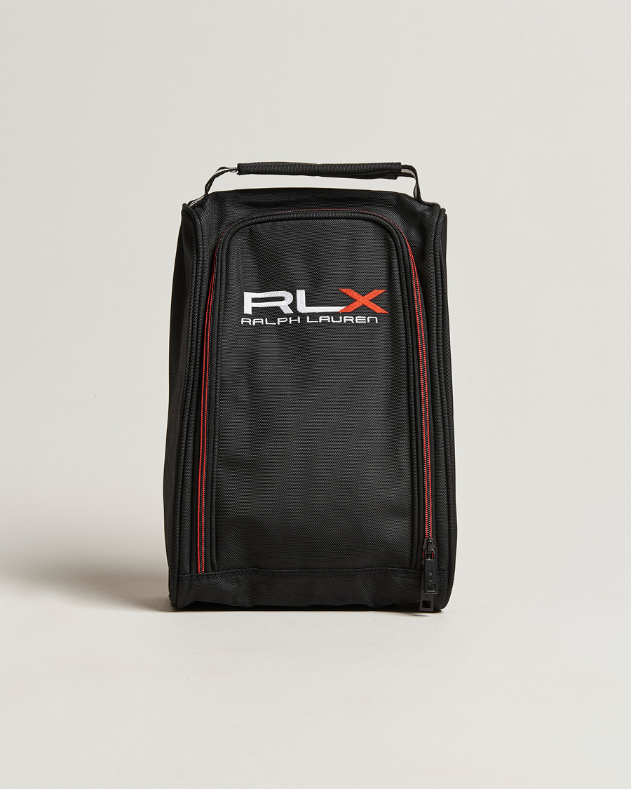 Hombres | RLX Ralph Lauren Golf Shoe Bag Black | RLX Ralph Lauren | Golf Shoe Bag Black