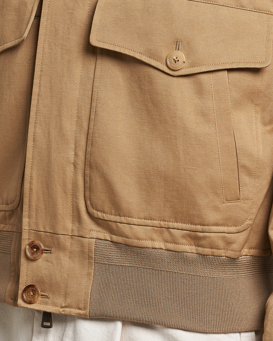 Hombres | Camisas | Ralph Lauren Purple Label | Harrington Jacket Icon Khaki
