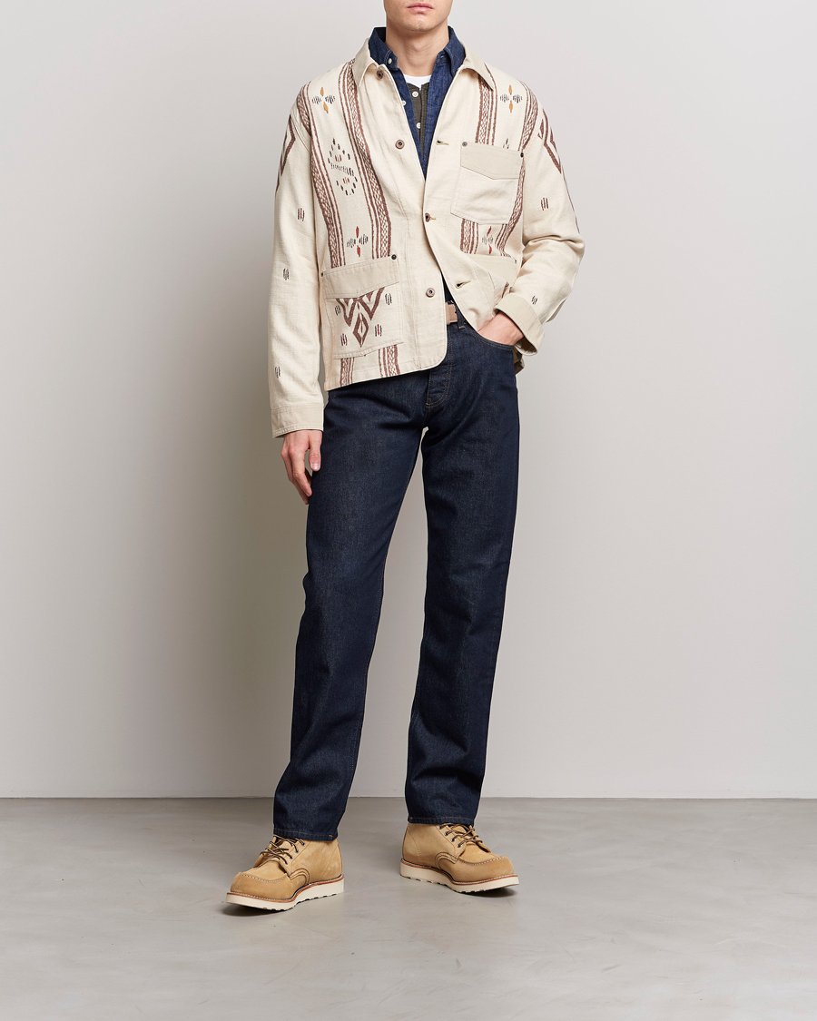 Hombres | Abrigos y chaquetas | RRL | Mansfield Unlined Shirt Jacket Stone