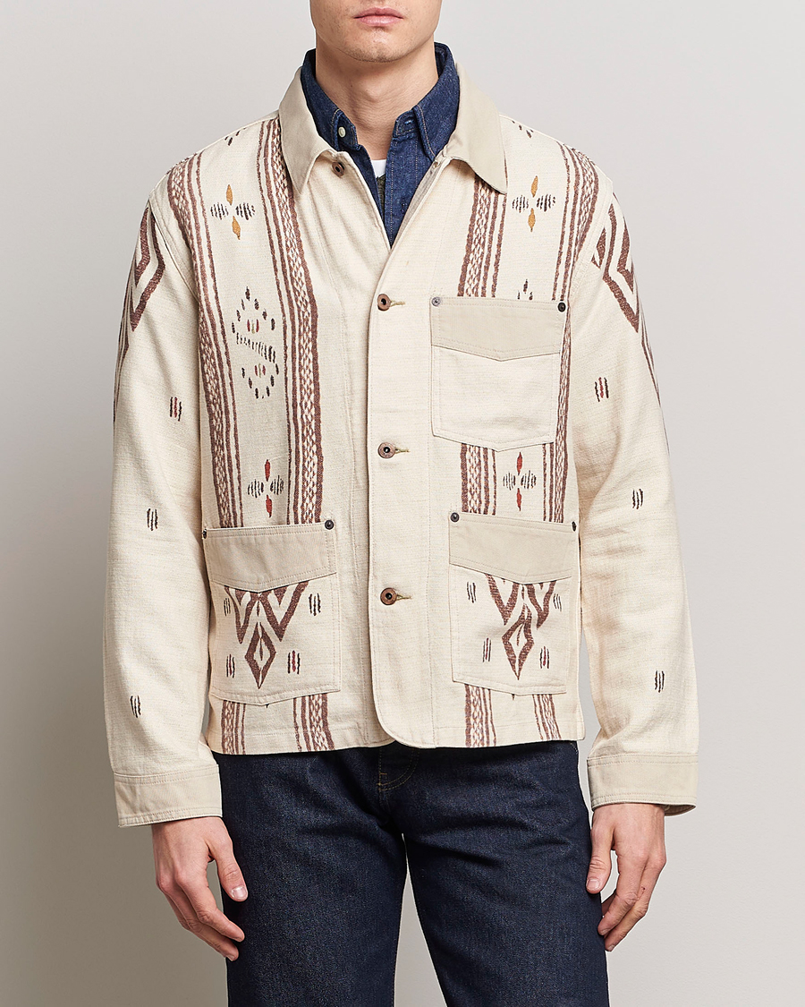 Hombres | Abrigos y chaquetas | RRL | Mansfield Unlined Shirt Jacket Stone