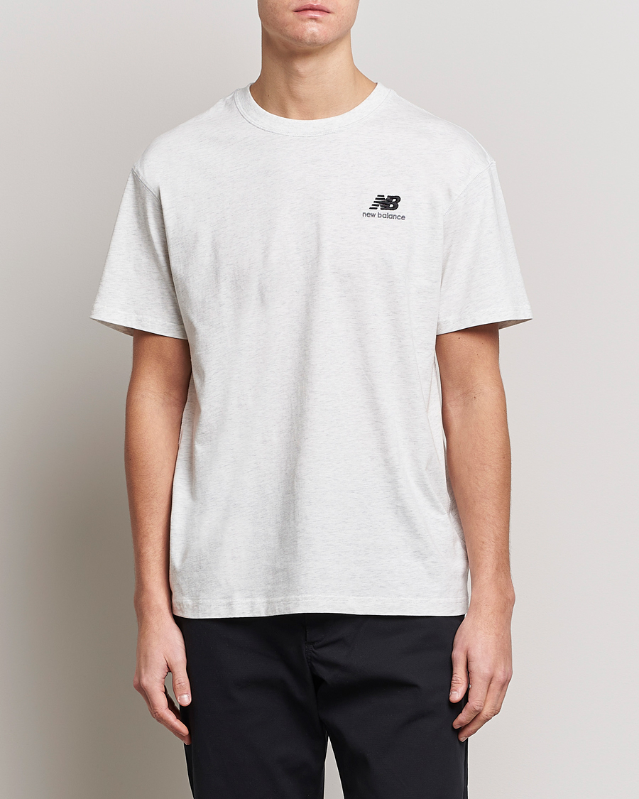 Hombres | Camisetas | New Balance | Essentials T-Shirt Sea Salt Heather