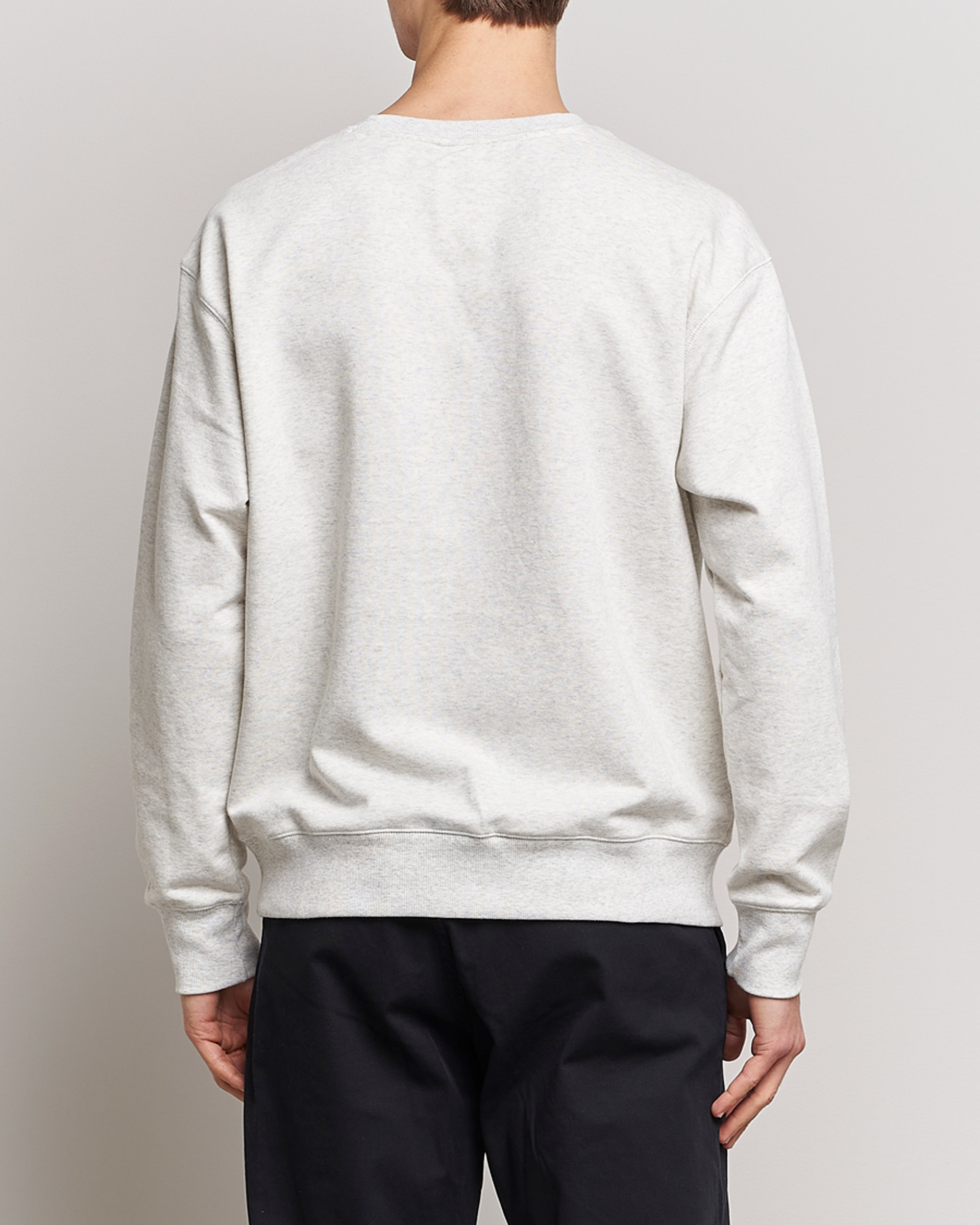 Hombres | Jerséis y prendas de punto | New Balance | French Terry Sweatshirt Sea Salt Heather