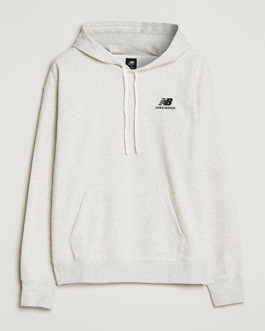 Hombres | Jerséis y prendas de punto | New Balance | Essentials Hoodie Sea Salt Heather
