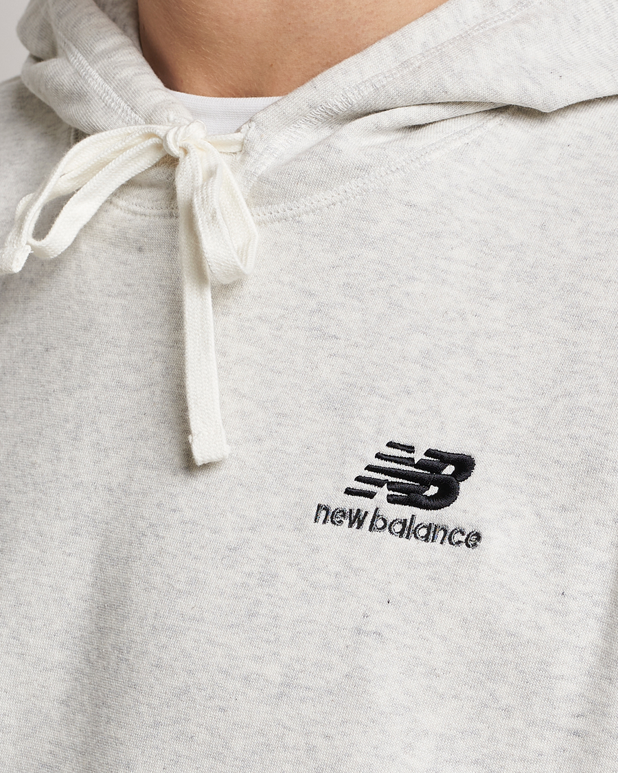 Hombres | Jerséis y prendas de punto | New Balance | Essentials Hoodie Sea Salt Heather