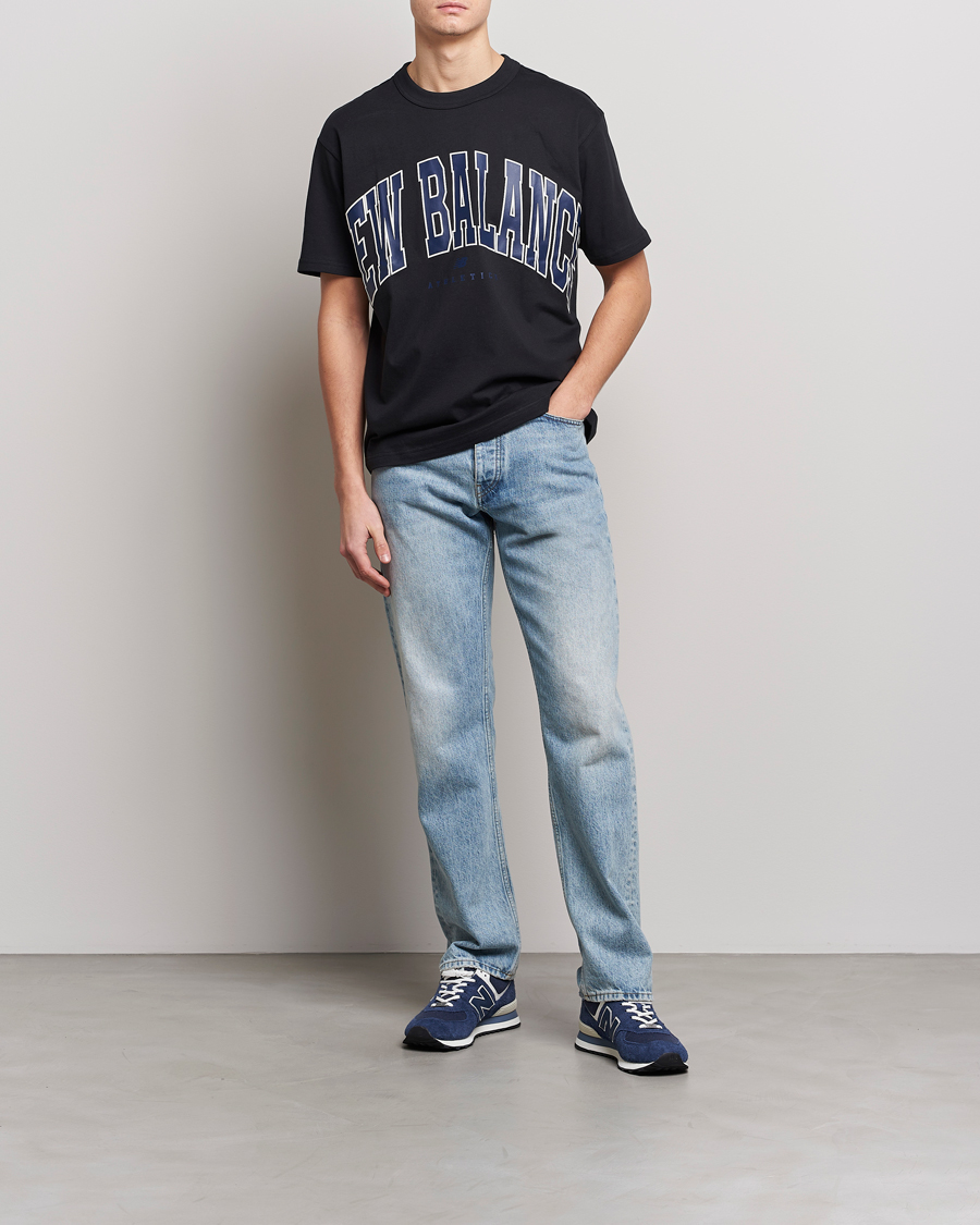 Hombres | Camisetas | New Balance | Athletics Warped T-Shirt Black