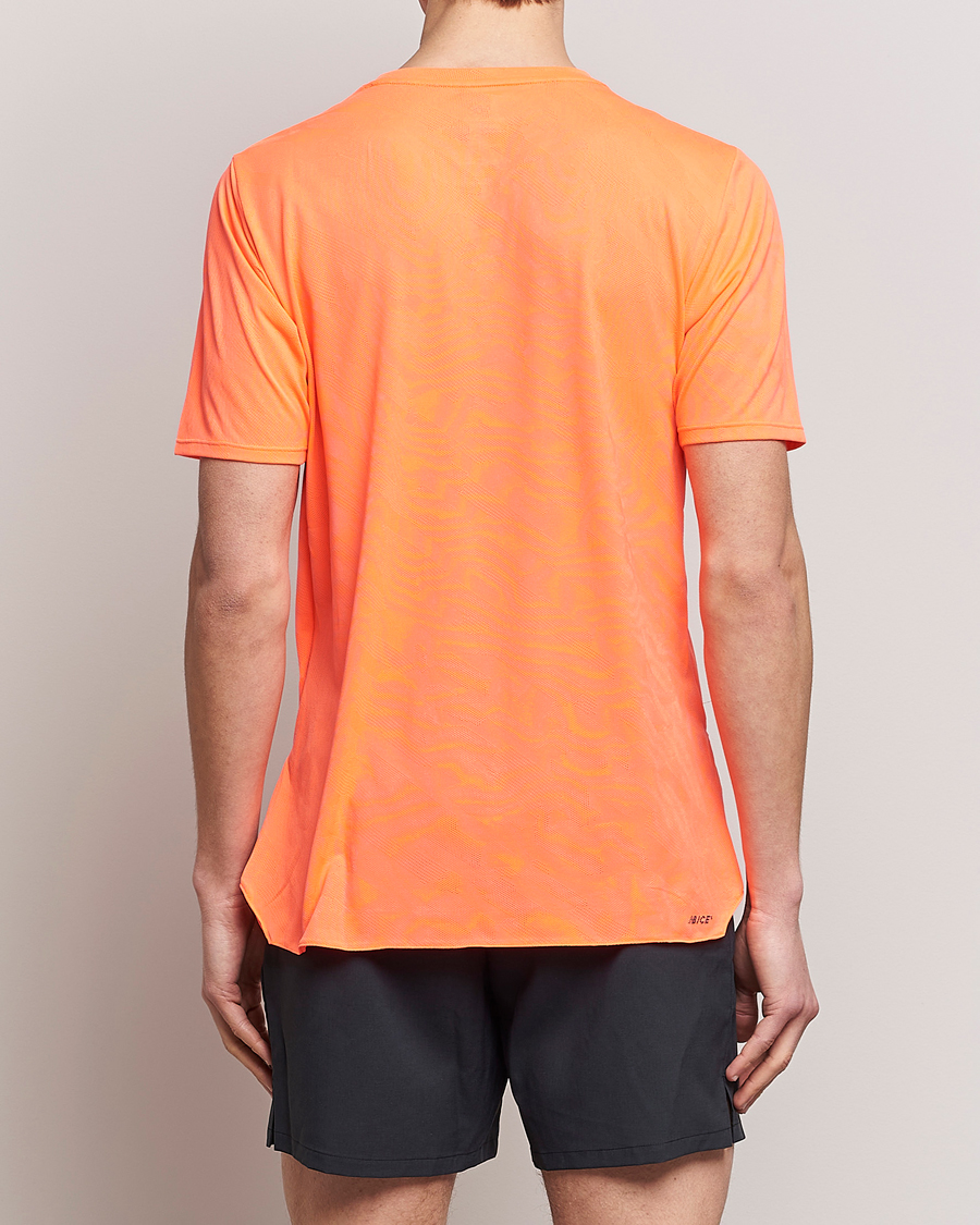 Hombres | Camisetas | New Balance Running | Q Speed Jacquard T-Shirt Neon Dragonfly