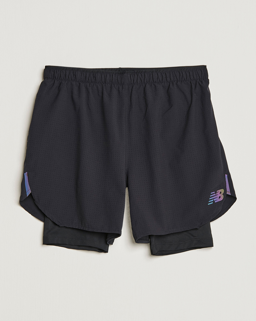 Hombres | Pantalones cortos | New Balance Running | Q Speed 2 in 1 Shorts Black