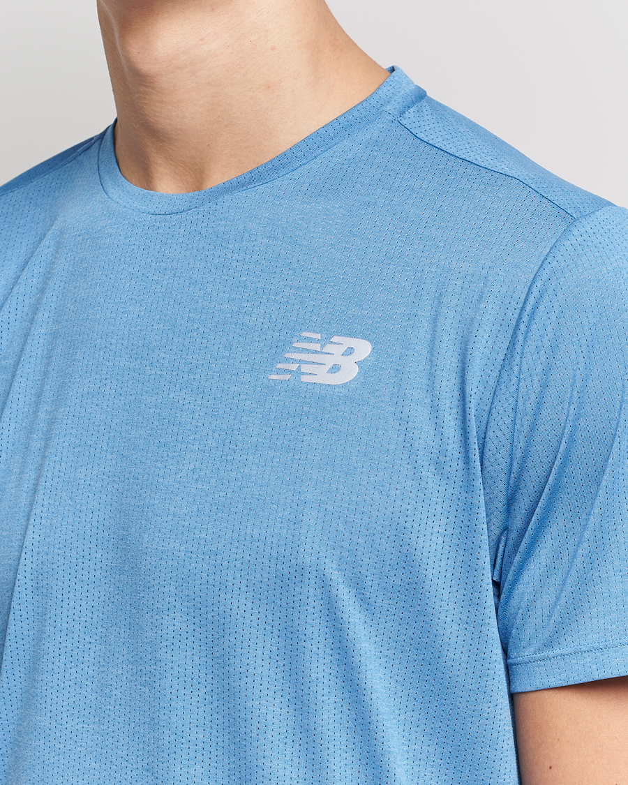 Hombres | Camisetas | New Balance Running | Impact Run T-Shirt Heritage Blue